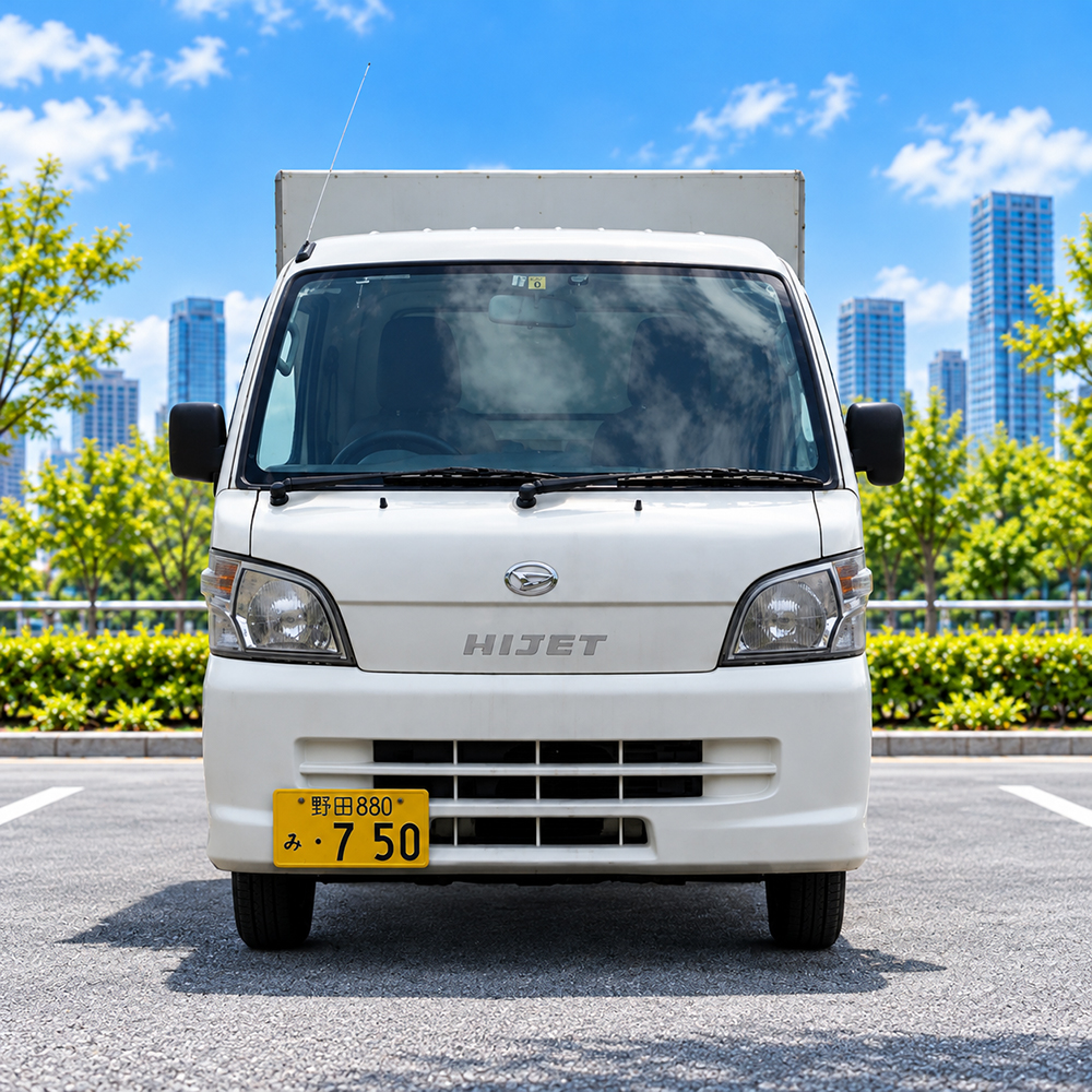 軽トラック 正面
